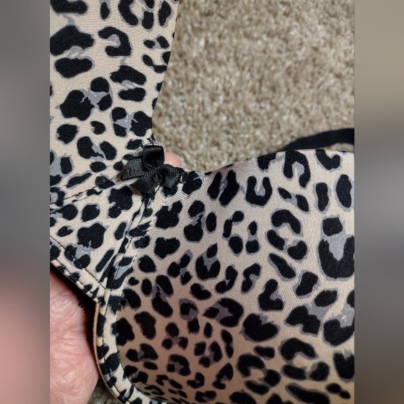 Paramour Felina Leopard Print Women's Bra 34DDD - Picture 4 of 12